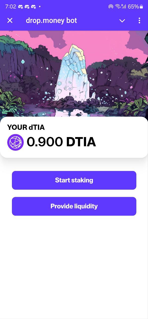 Neutron Drop protocol UI in TMA | Buidls | DoraHacks