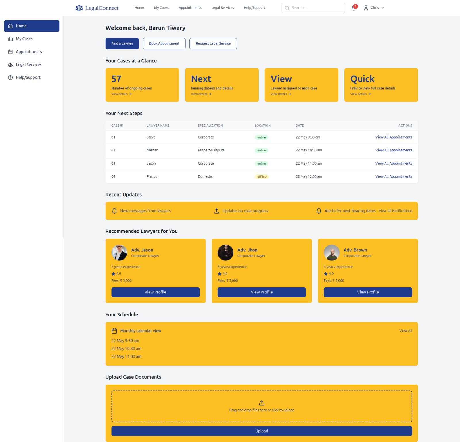 Legalconnect LegalConnect | Buidls | DoraHacks