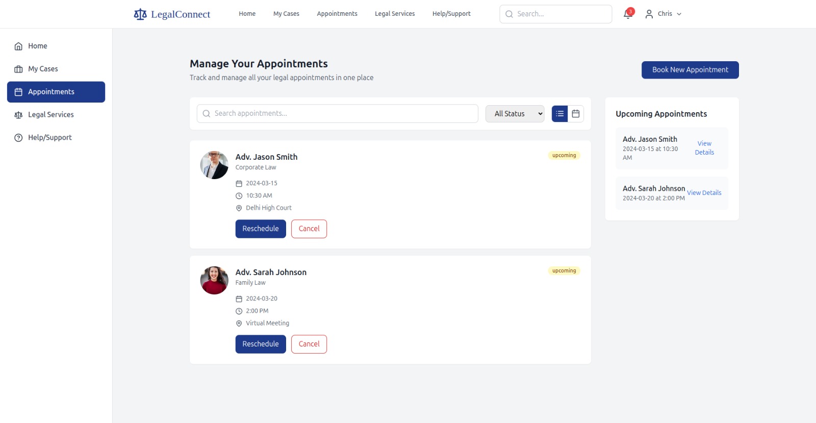 Legalconnect LegalConnect | Buidls | DoraHacks