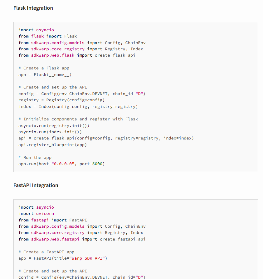 SDKWarp - MultiversX Warp SDK for Python | Buidls | DoraHacks