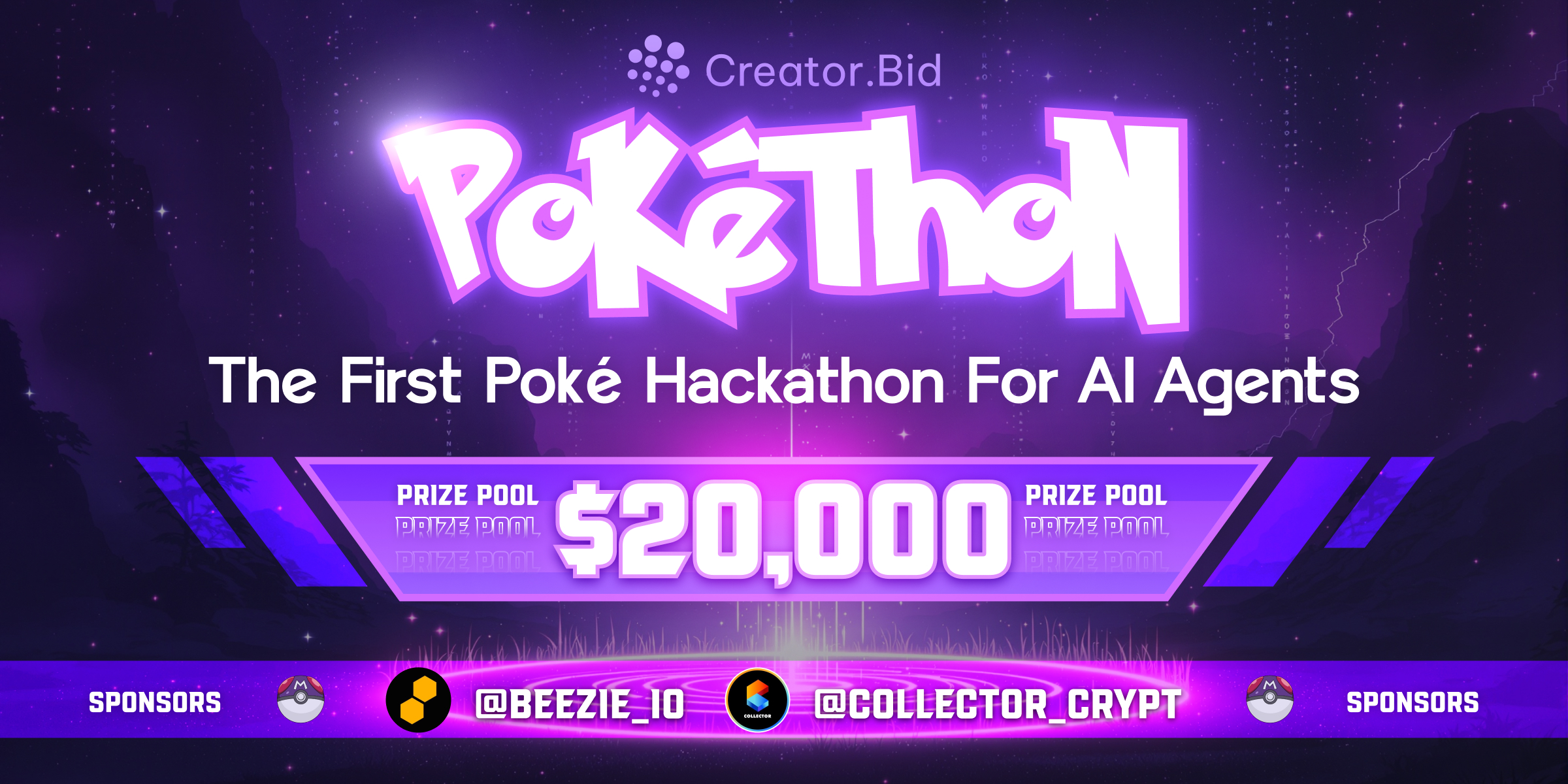 Pokéthon: The First Pokémon Hackathon for AI Agents | Hackathon | DoraHacks