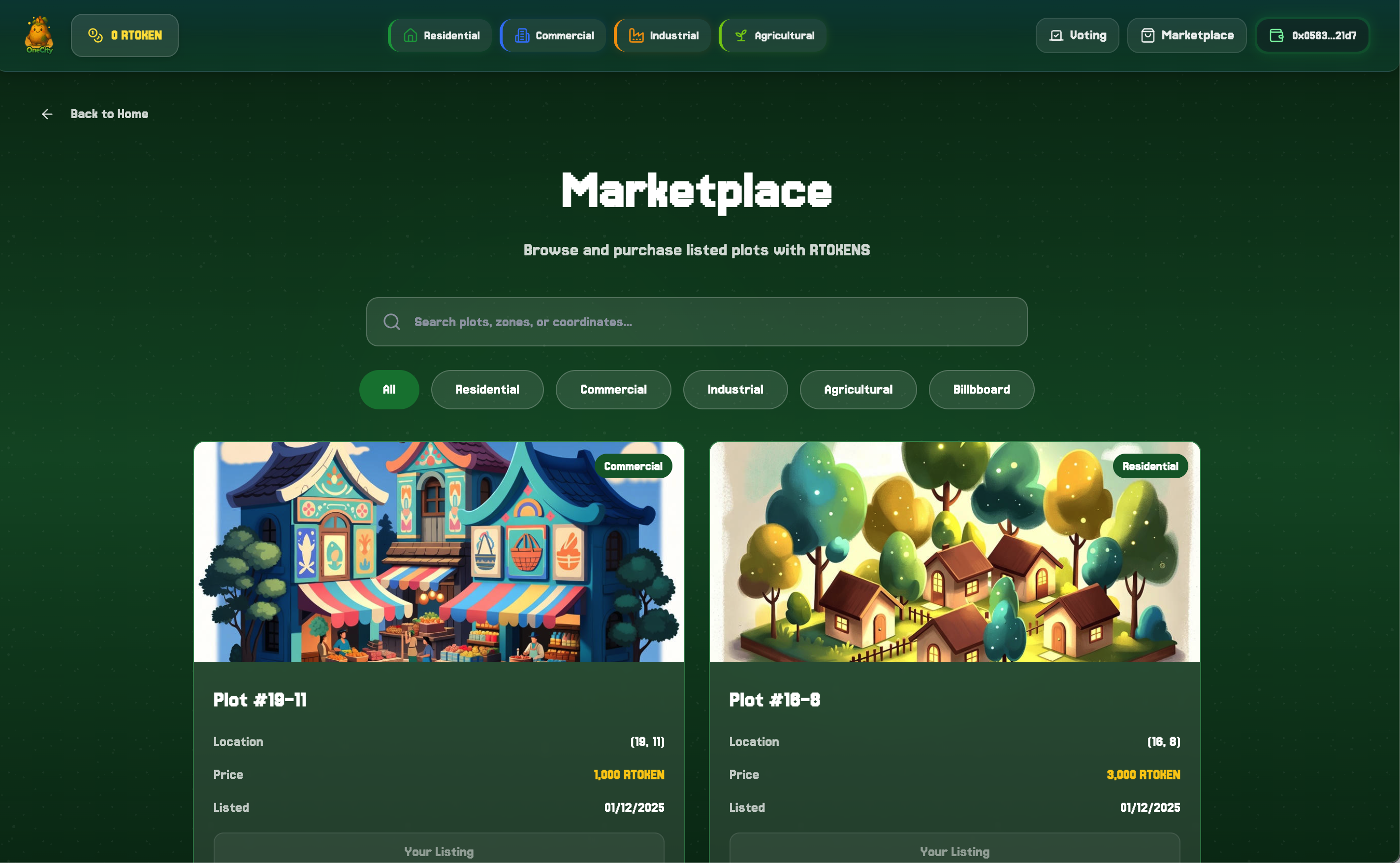 OneCity | Buidls | DoraHacks