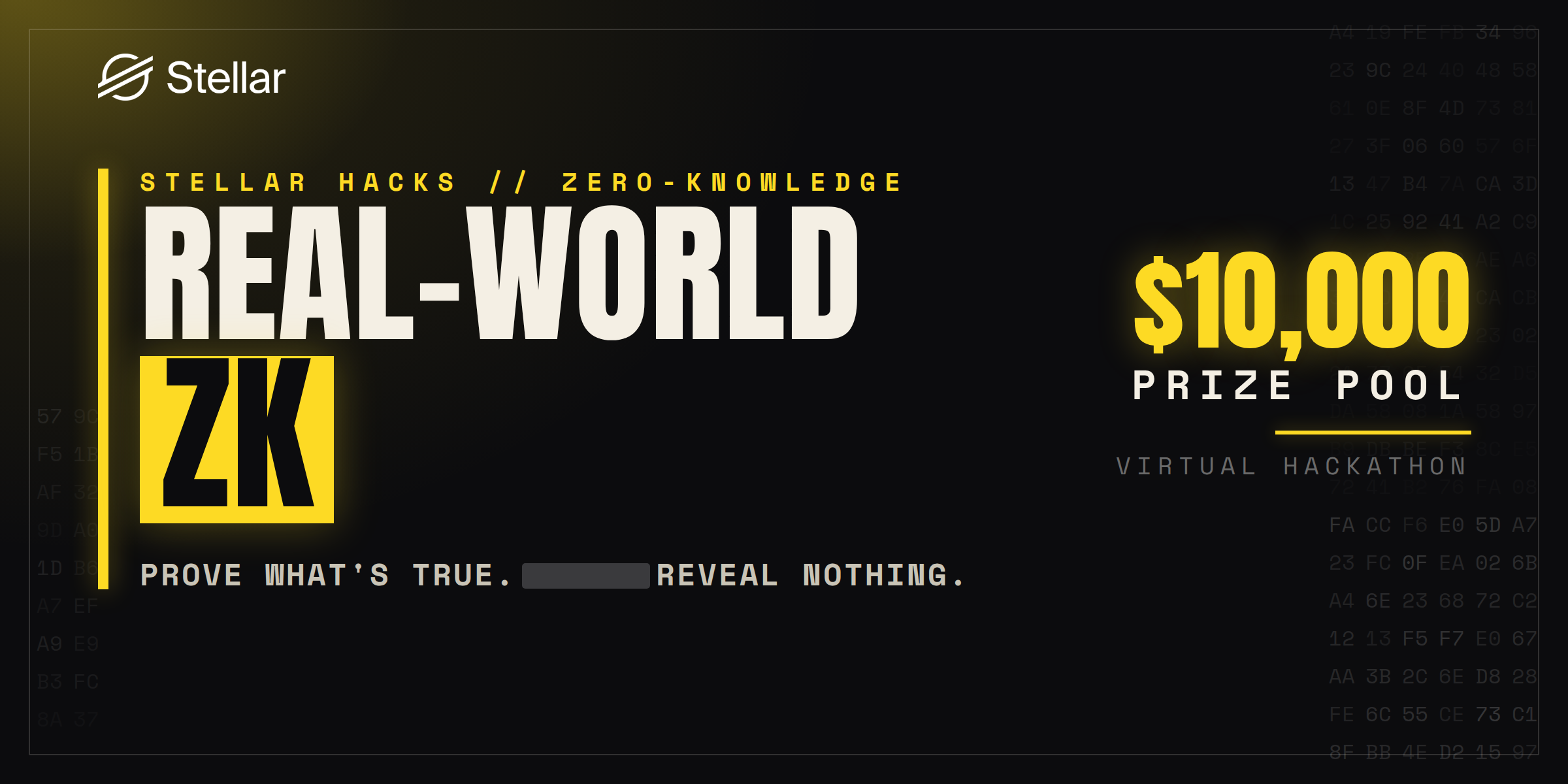 Stellar Hacks: Real-World ZK