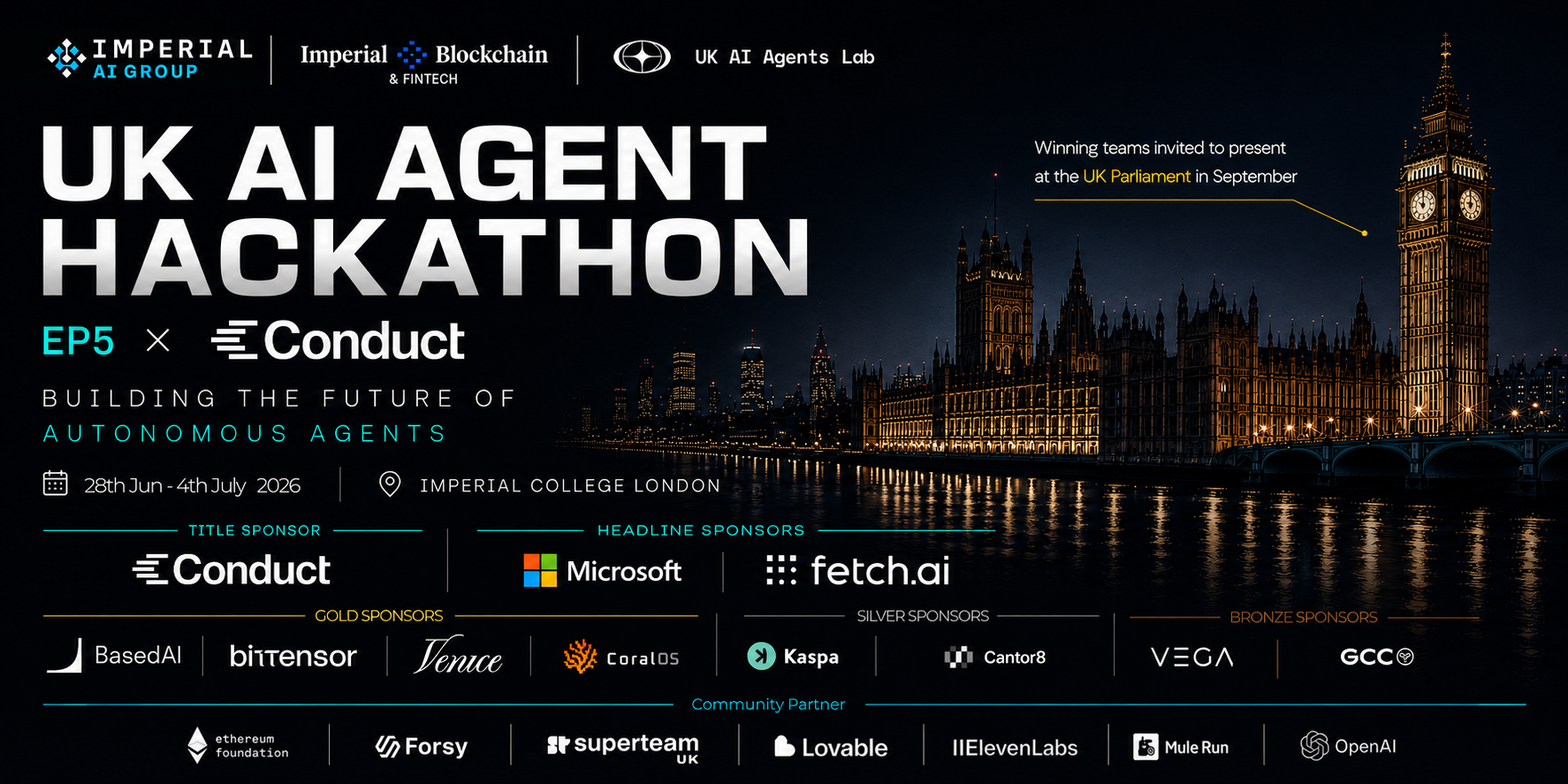 UK AI Agent Hackathon Ep5 x Conduct