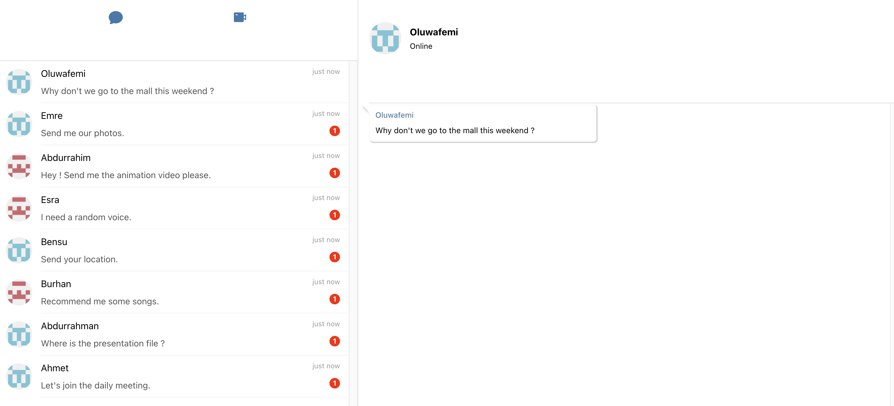 Fluence react chat element buidls dorahacks