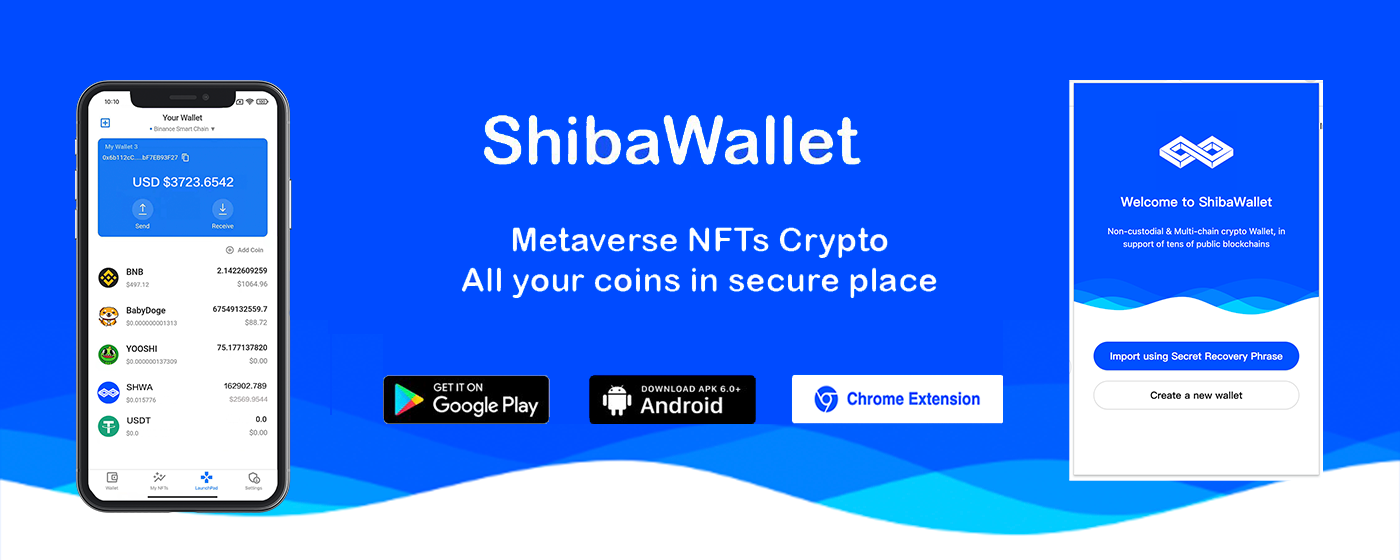 ShibaWallet Multichain Safe Crypto Buidls DoraHacks